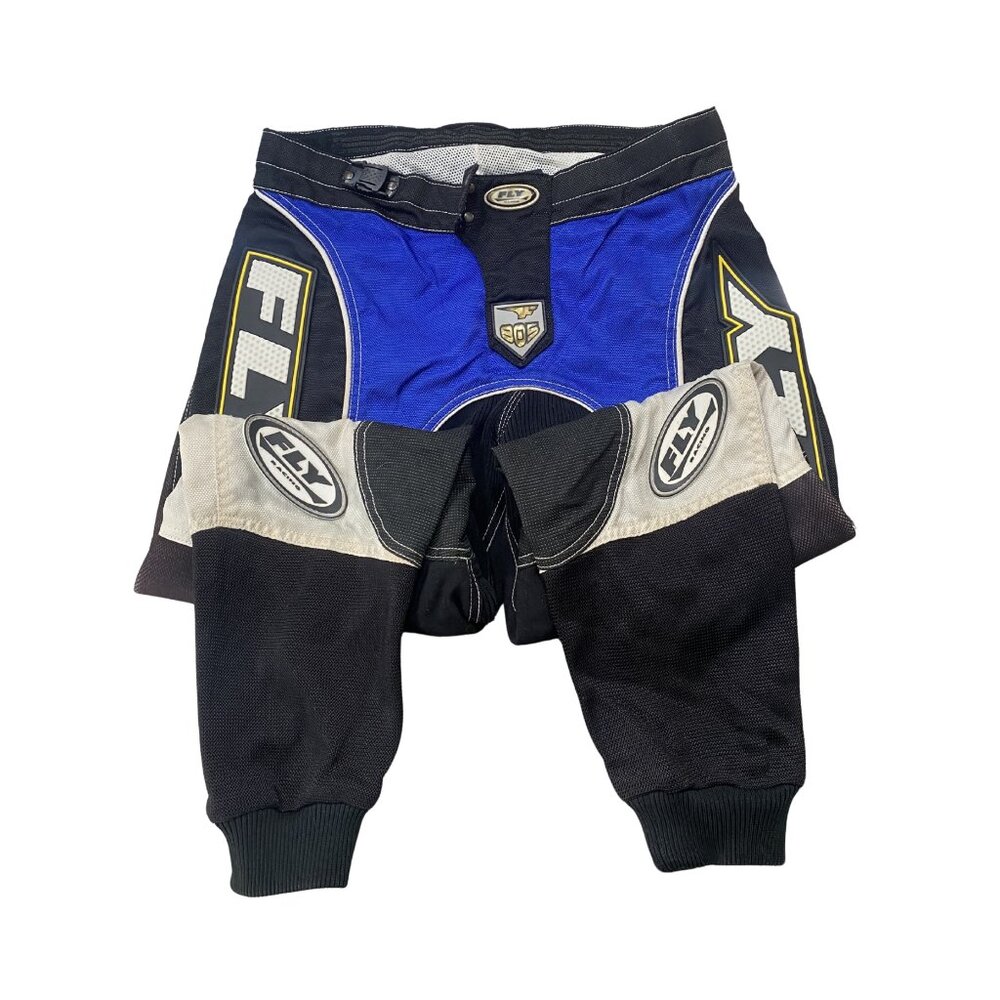 Fly Racing Pants Style 805 Mens 32 Blue White BMX Motocross ATV RN# 104096 - Picture 2 of 9